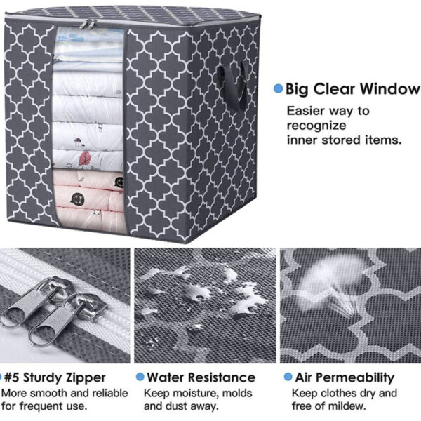 Blanket Clothes Organization and Storage details