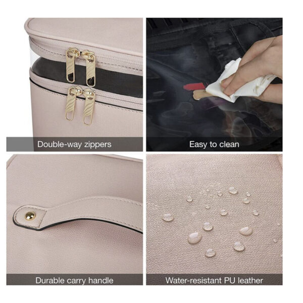 Portable Clear Toiletry Bag details