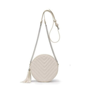 Round Quilted crossbody bag