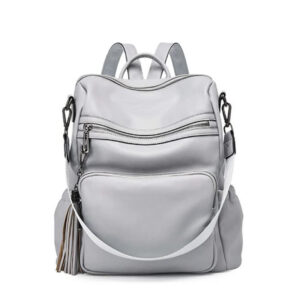 large leather Backpack