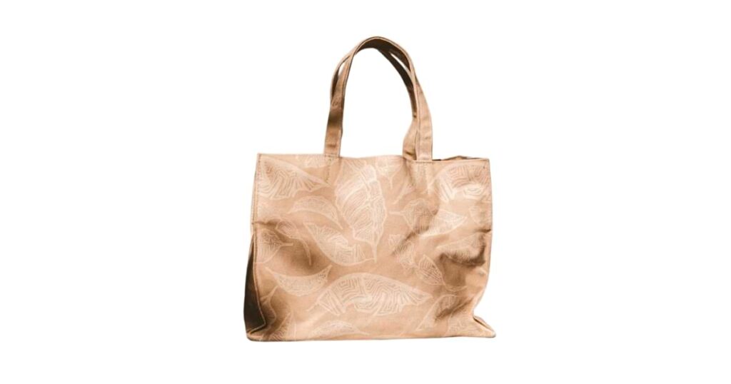 print canvas tote bag